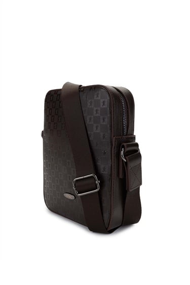  Tamer Tanca Erkek Vegan Kahverengi Postacı Çanta