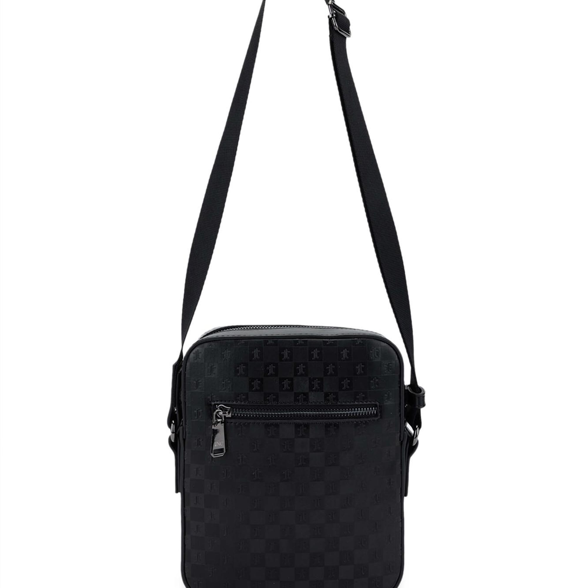 Tamer Tanca Erkek Vegan Siyah Postacı Çanta