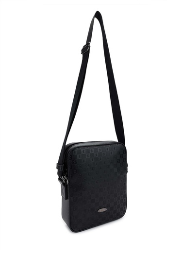  Tamer Tanca Erkek Vegan Siyah Postacı Çanta