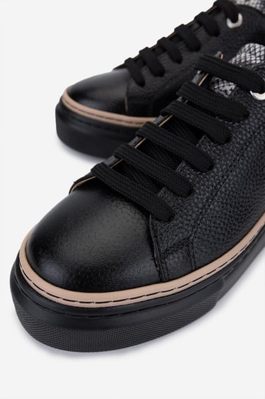  Valmenti Kadın Siyah Floter Sneakers & Spor Ayakkabı