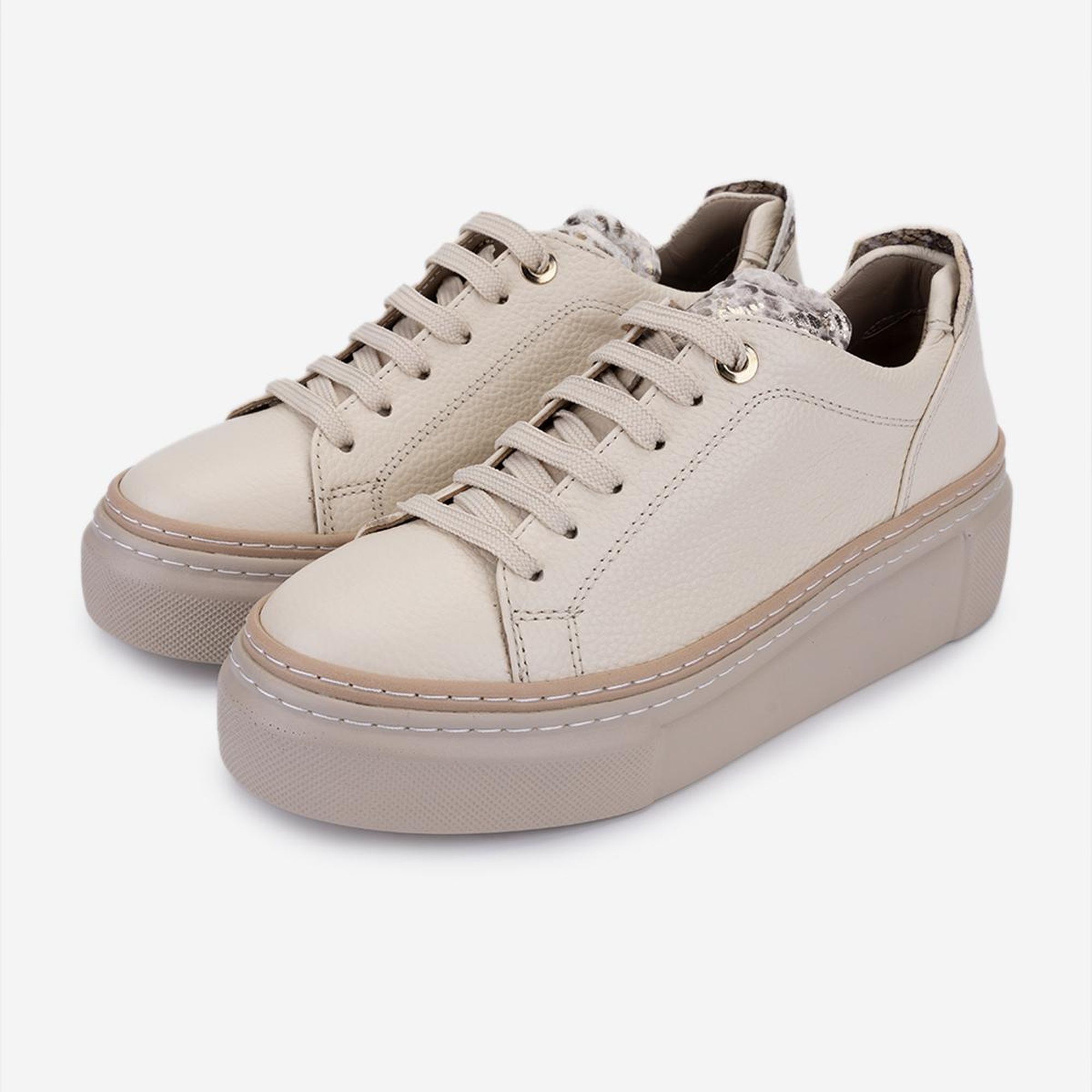 Valmenti Kadın Bej Sneakers & Spor Ayakkabı