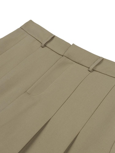  Pileli Mini Şort Etek