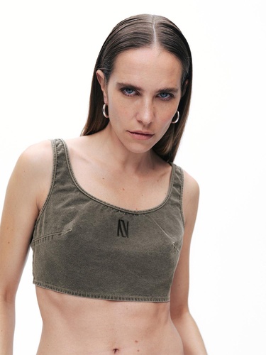 Askılı Crop Top