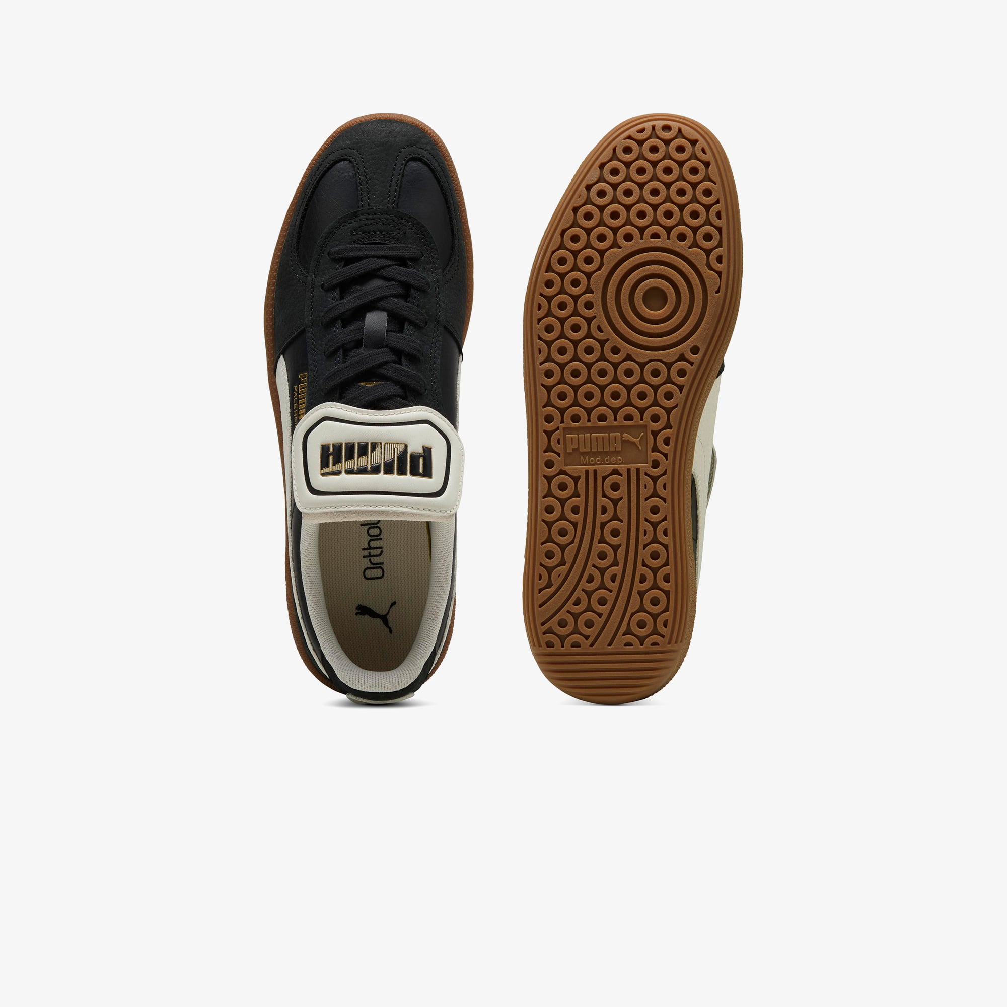 Puma Palermo Premium Unisex Siyah Spor Ayakkabı - Görsel 5