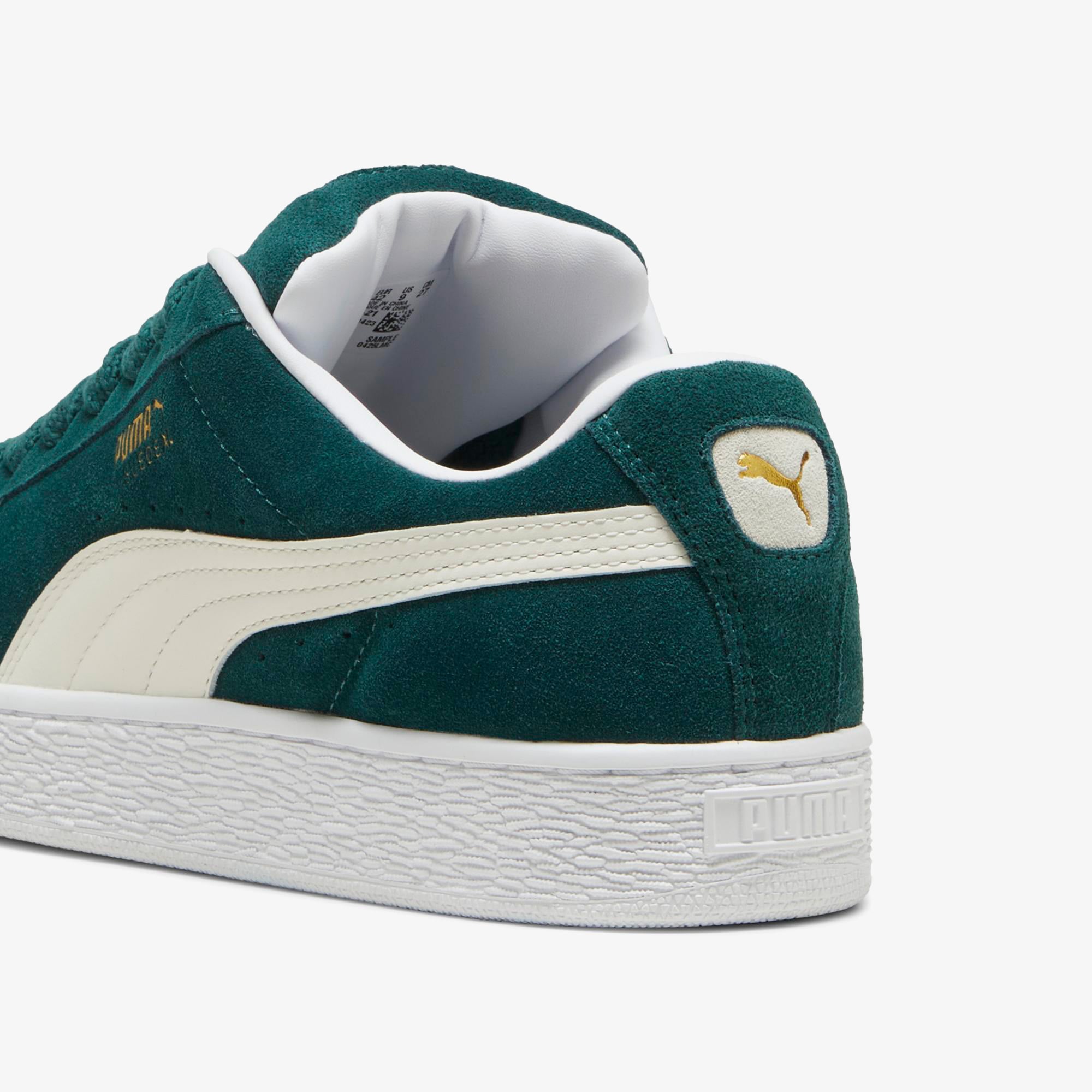 Puma Suede XL Unisex Yeşil Spor Ayakkabı - Görsel 7