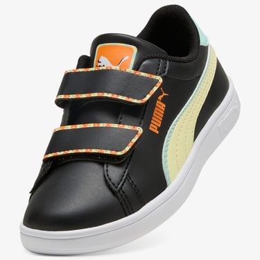  Puma Smash 3.0 Playdate V PS Çocuk Siyah Spor Ayakkabı