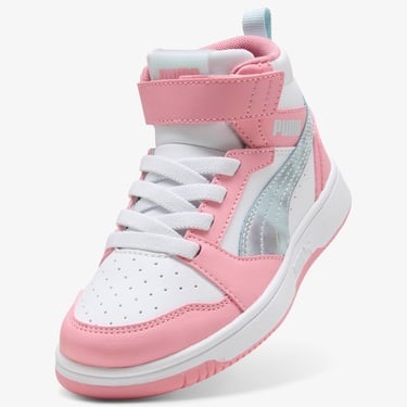  Puma Rebound V6 Mid Space Belle  Çocuk Renkli Spor Ayakkabı
