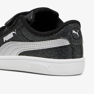  Puma Smash 3.0 Glit Glam V In Çocuk Siyah Spor Ayakkabı