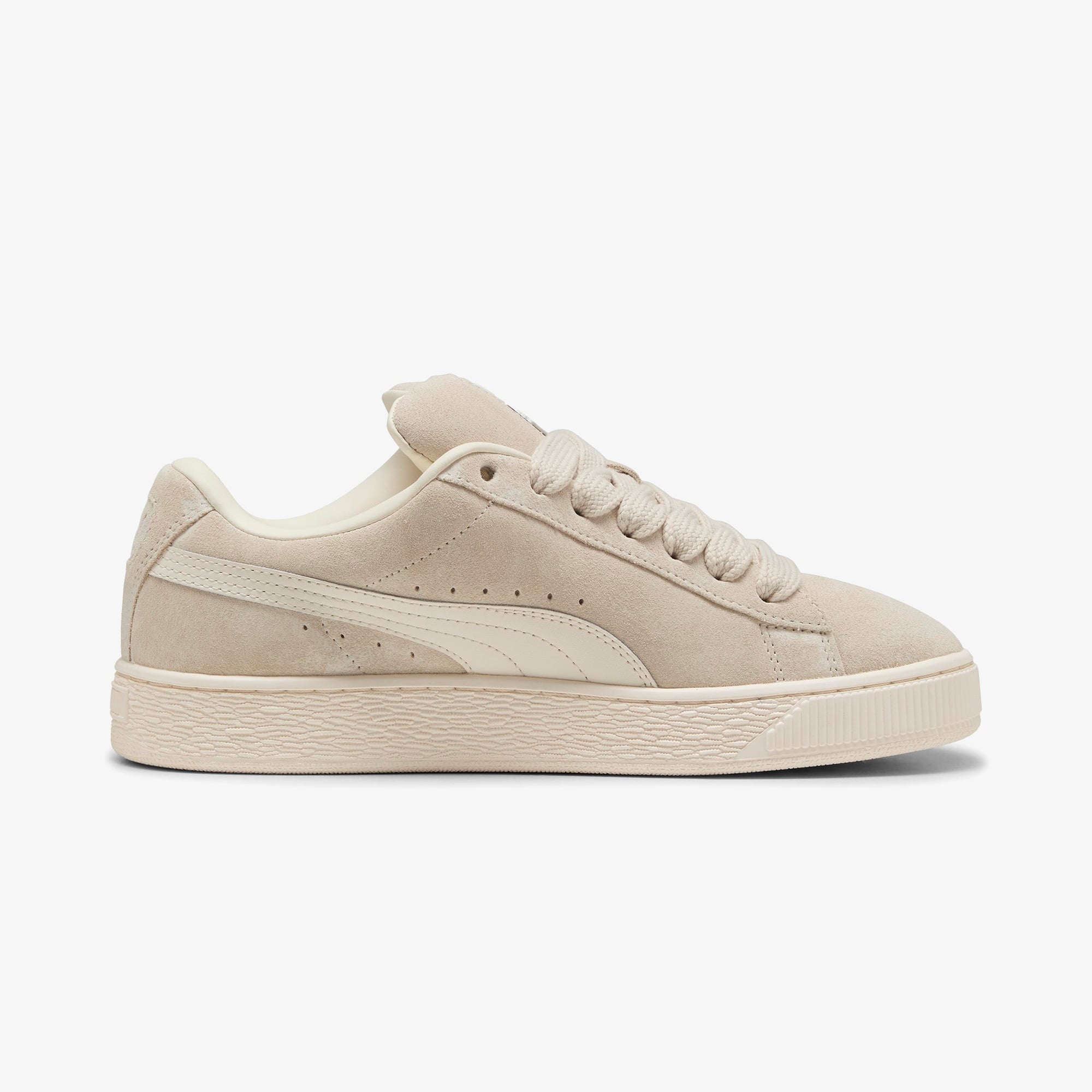 Puma Suede XL Unisex Krem Spor Ayakkabı