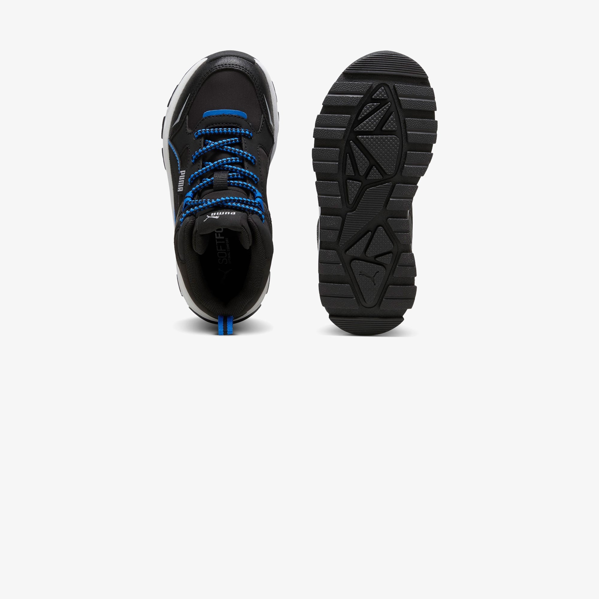 Puma Evolve Trail PS Çocuk Mavi Spor Ayakkabı