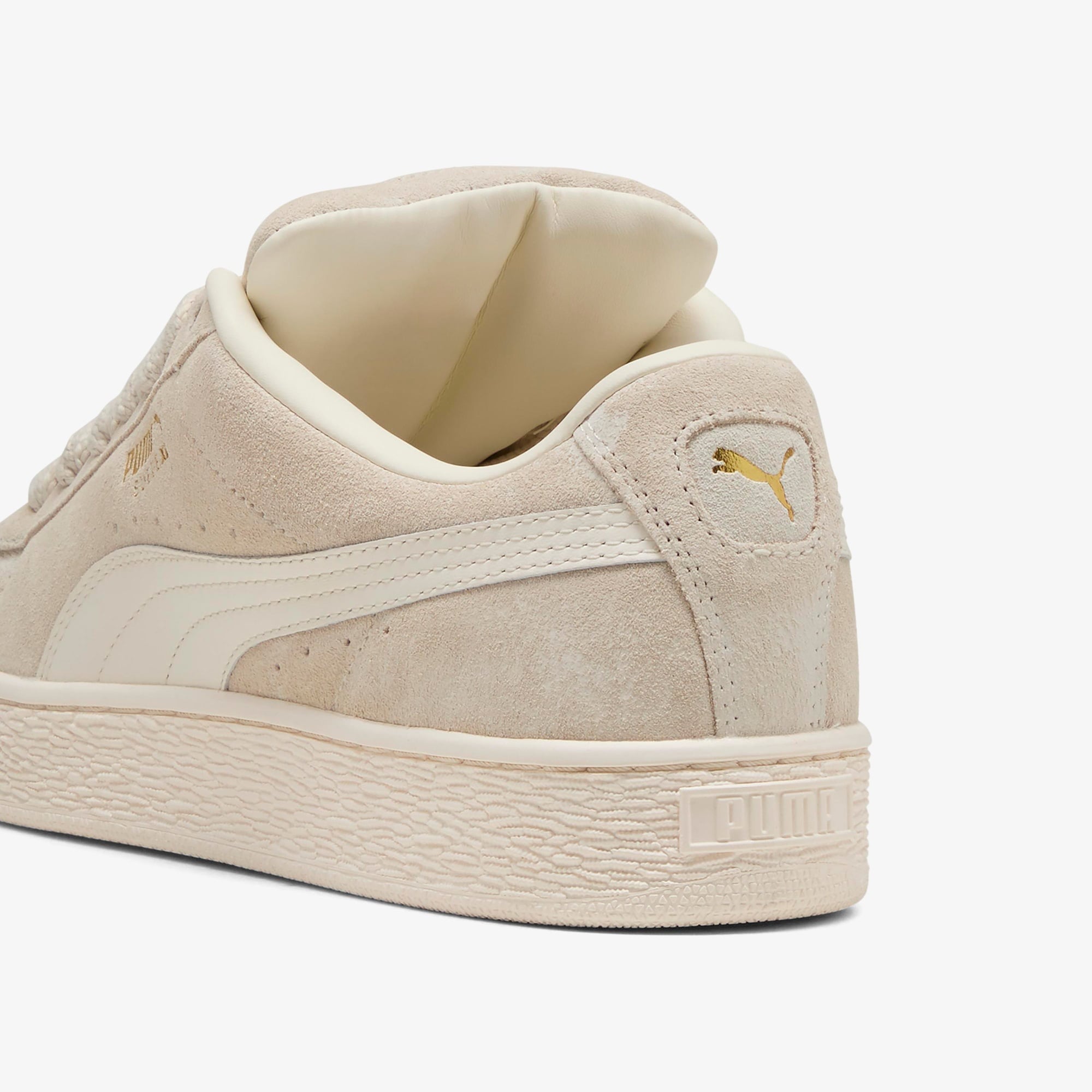 Puma Suede XL Unisex Krem Spor Ayakkabı