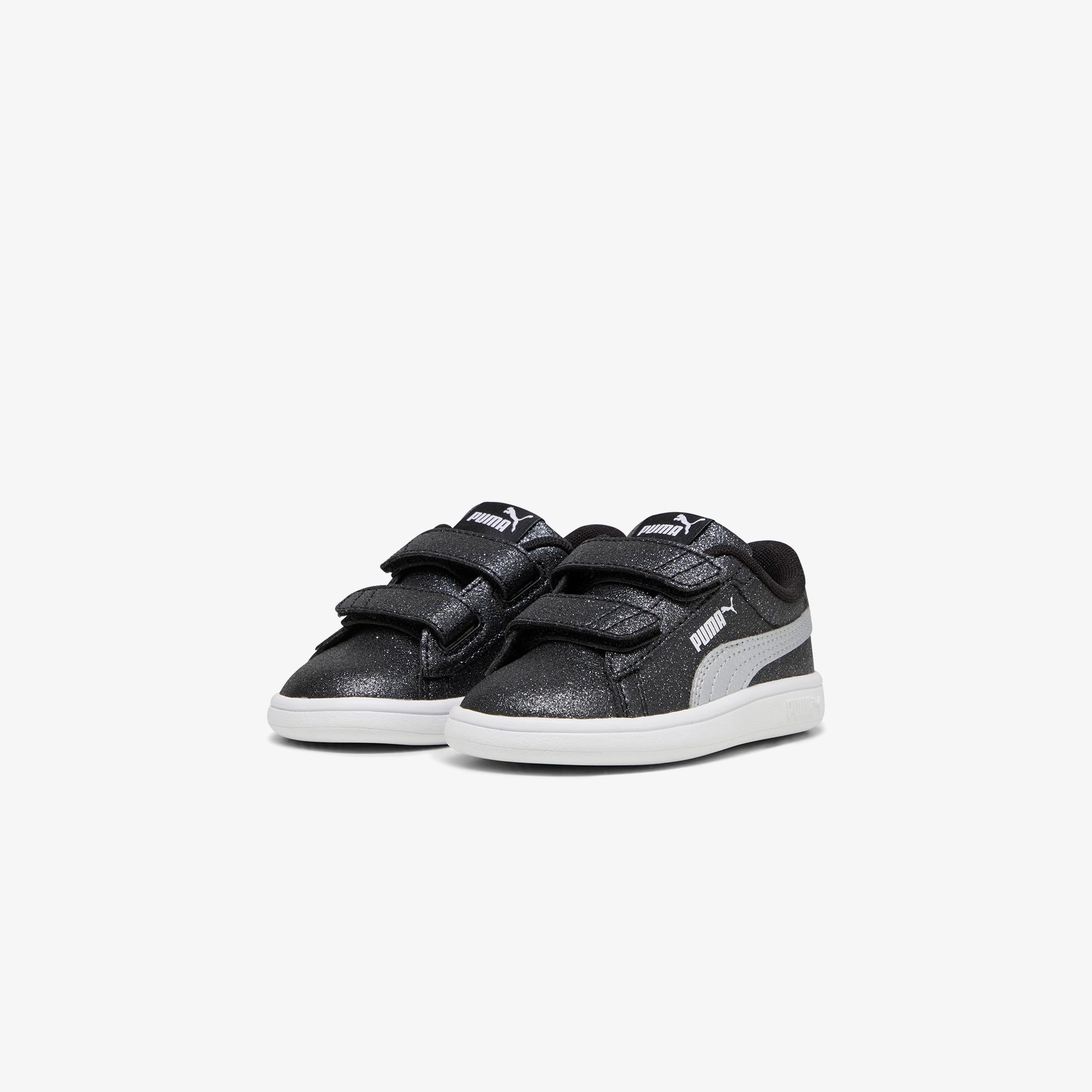 Puma Smash 3.0 Glit Glam V In Çocuk Siyah Spor Ayakkabı