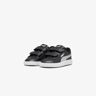  Puma Smash 3.0 Glit Glam V In Çocuk Siyah Spor Ayakkabı