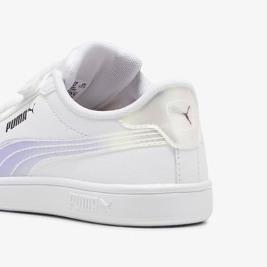  Puma  Smash 3.0 Holo 2.0 V PS Çocuk Beyaz Spor Ayakkabı
