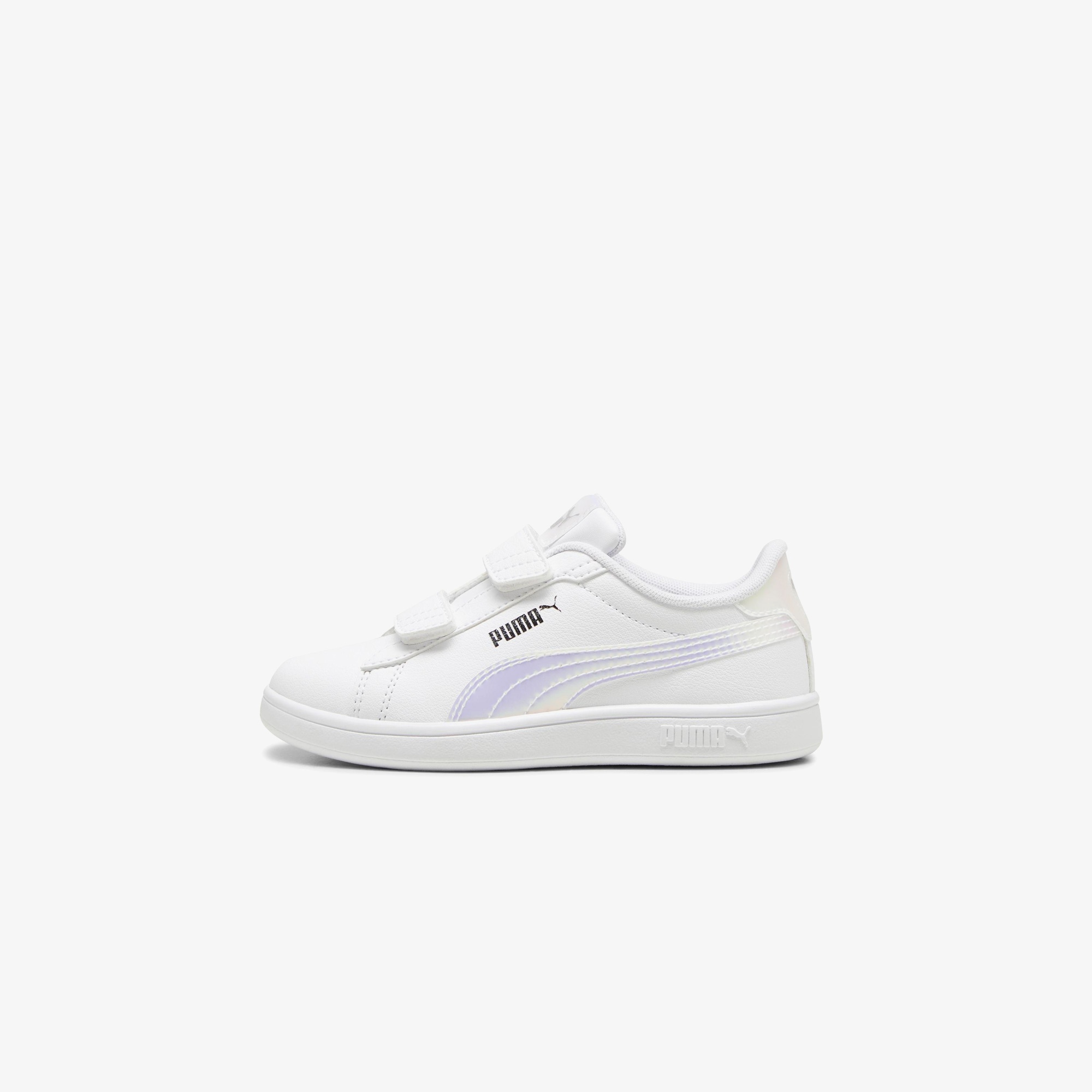 Puma  Smash 3.0 Holo 2.0 V PS Çocuk Beyaz Spor Ayakkabı