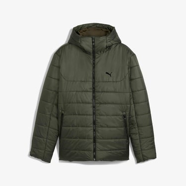  Puma Essential Hooded Padded  Erkek Yeşil Ceket