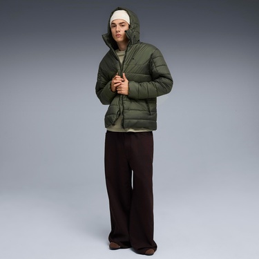  Puma Essential Hooded Padded  Erkek Yeşil Ceket