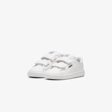  Puma  Smash 3.0 Holo 2.0 VInf Çocuk Beyaz Spor Ayakkabı