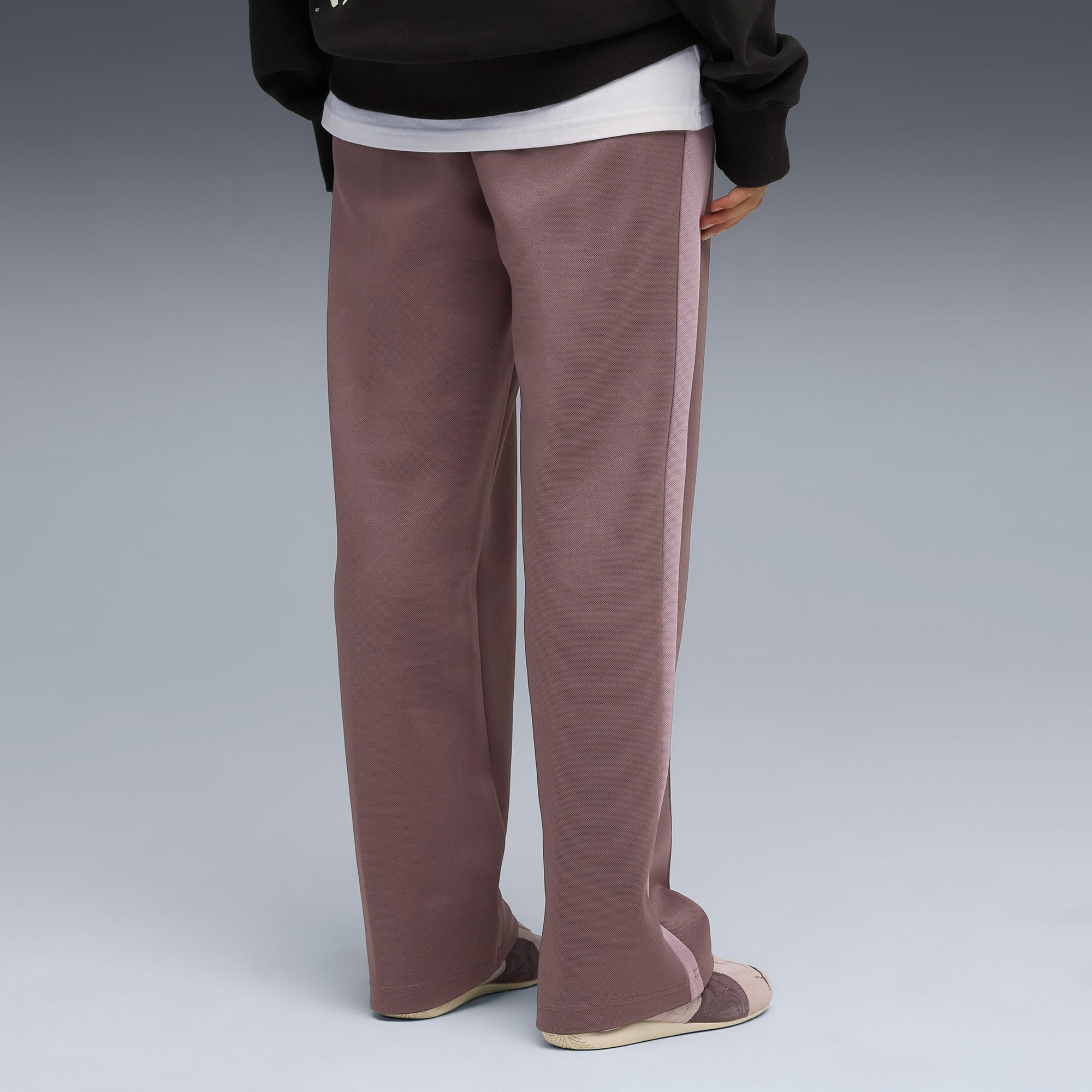 Puma T7 Always on Straight s Kadın Bordo Eşofman Altı