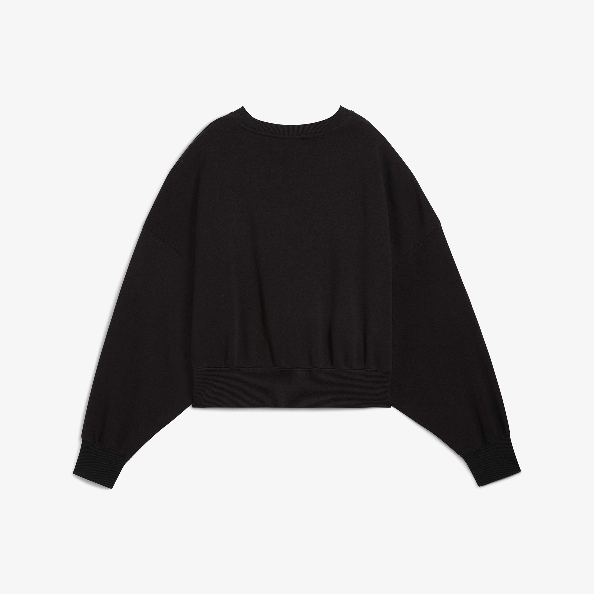 Puma Wardrobe Essential Crew Kadın Siyah Sweatshirt