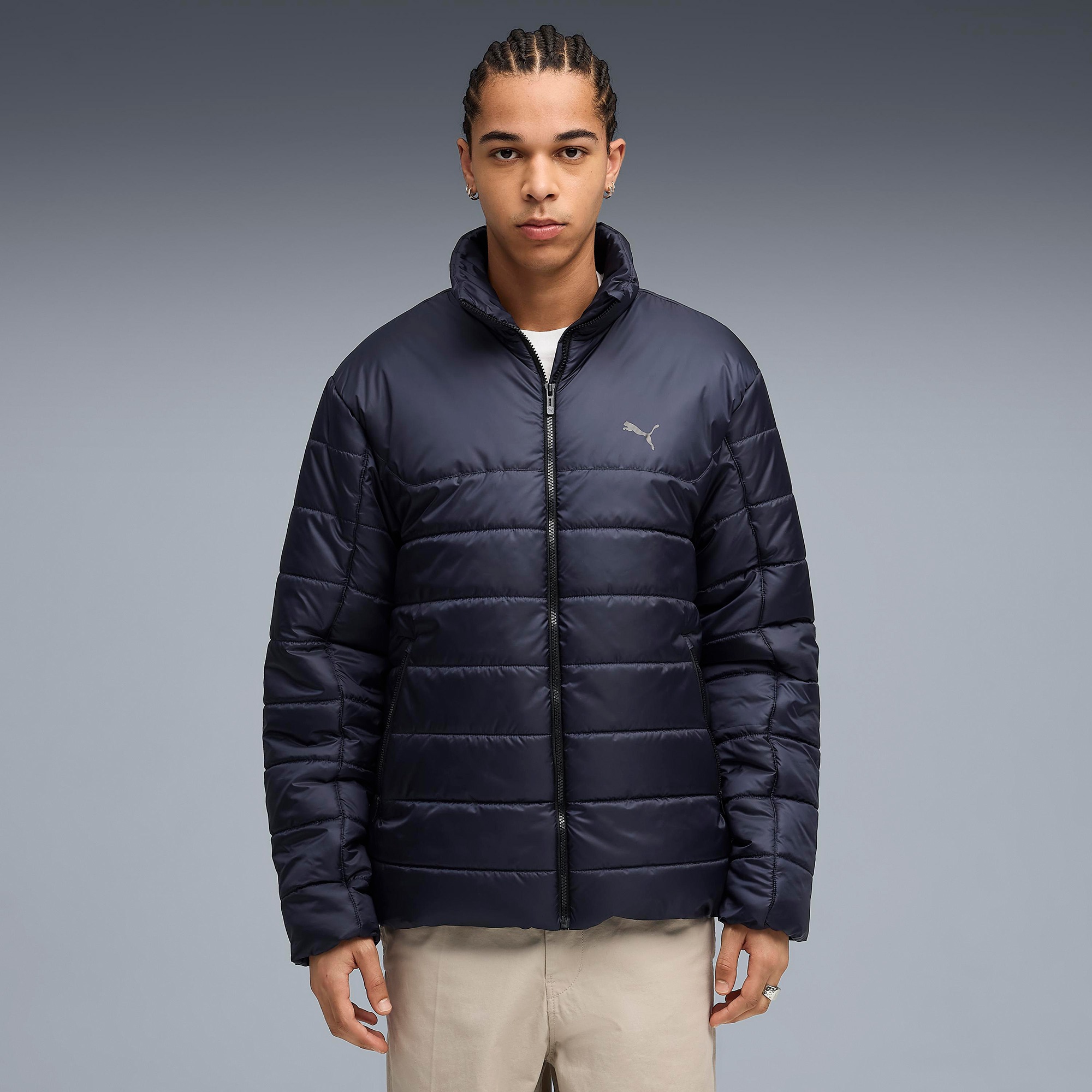 Puma Essential Padded  Erkek Lacivert Ceket