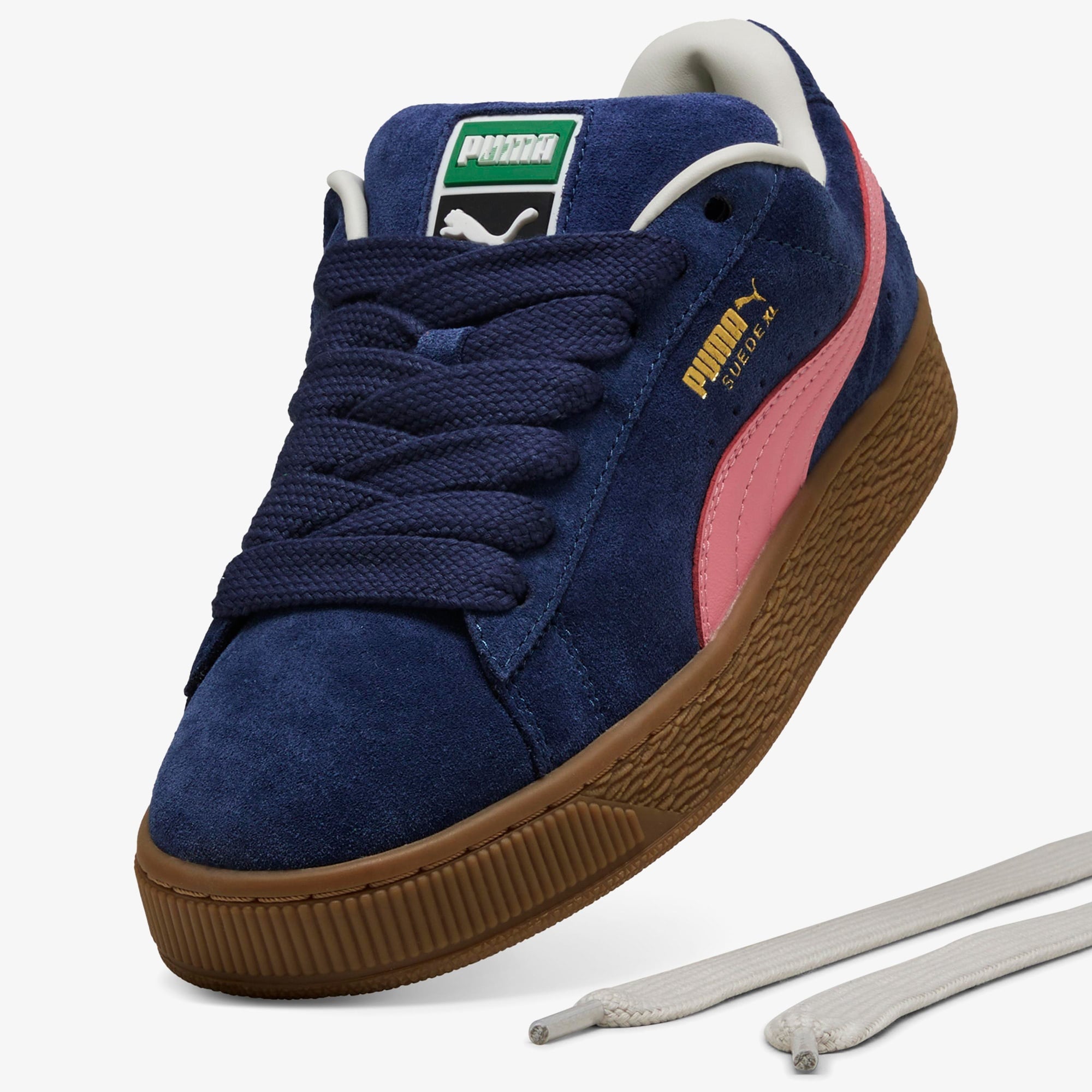 Puma Suede XL Unisex Mavi Spor Ayakkabı