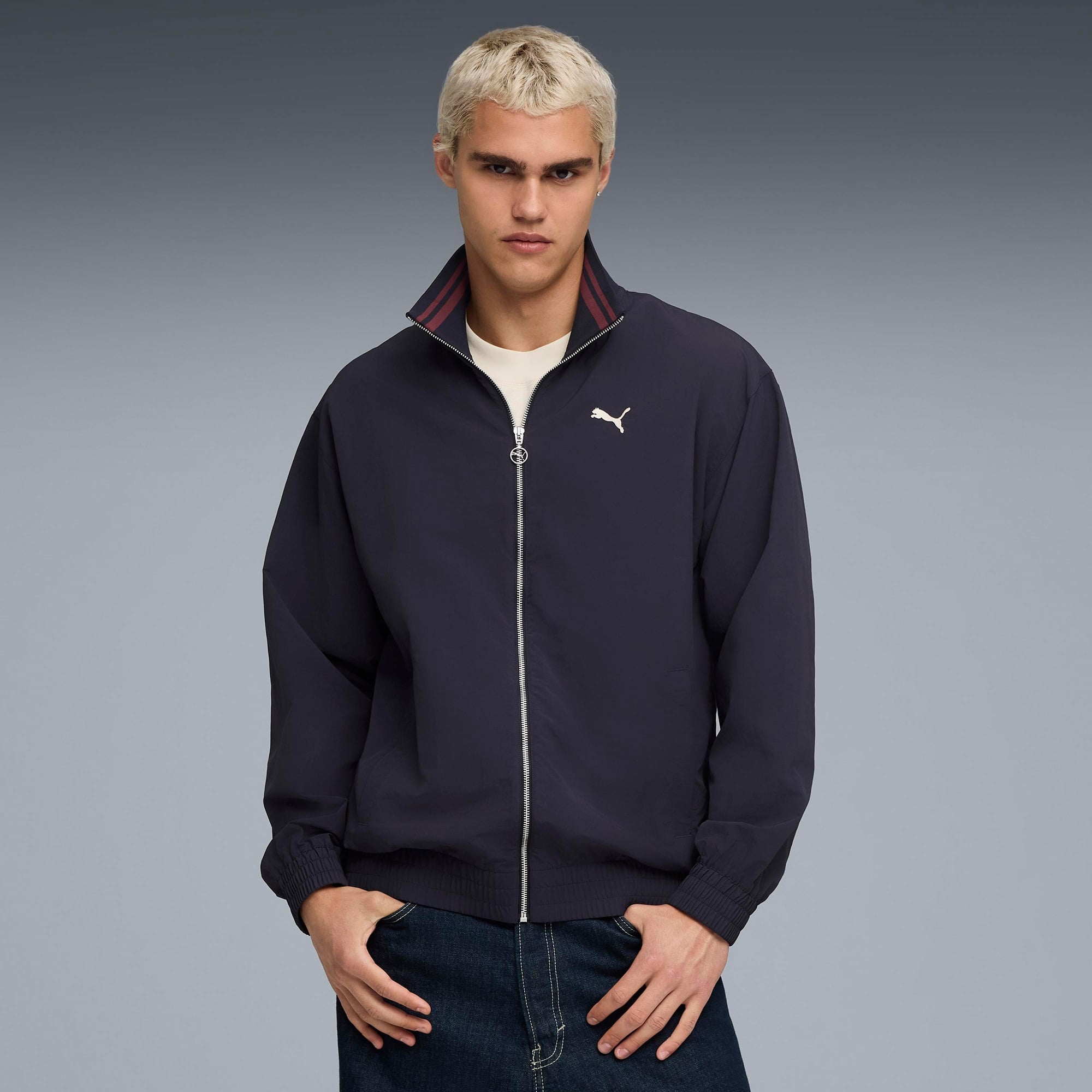 Puma Premium Essential Track  Unisex Lacivert Ceket