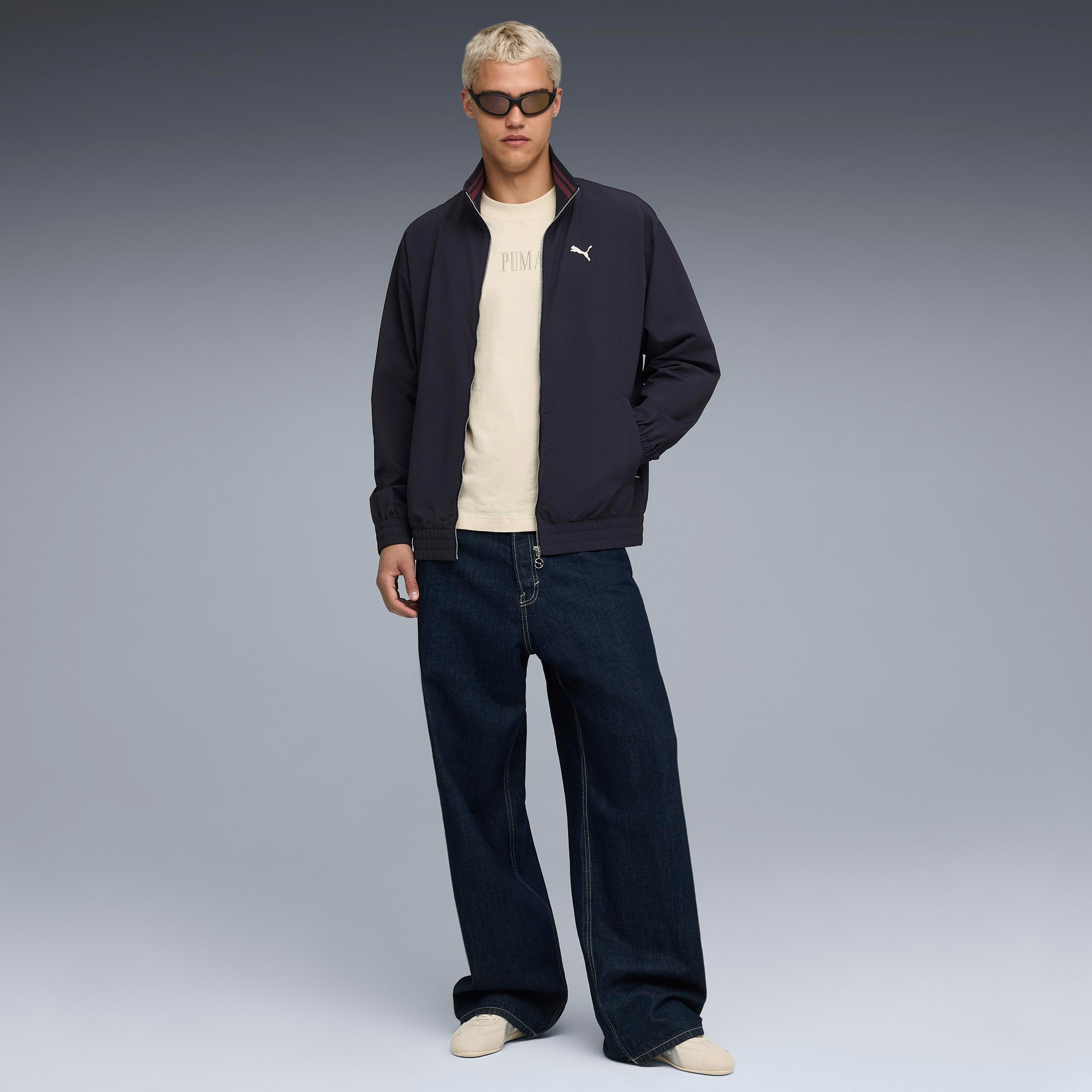 Puma Premium Essential Track  Unisex Lacivert Ceket