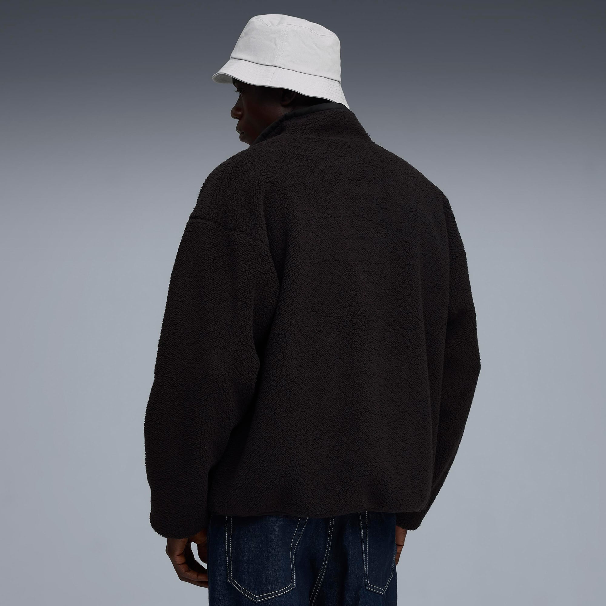 Puma Reversible Sherpa  Erkek Siyah Ceket