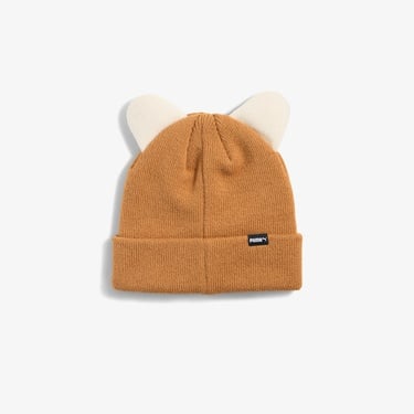  Puma Animal Mid Crown Beanie Jr Çocuk Kahverengi Bere