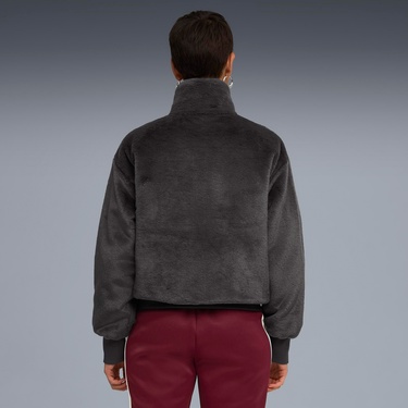 Puma Soft Fleece  Kadın Koyu Gri Ceket
