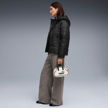  Puma Essential Hooded Padded Kadın Siyah Mont