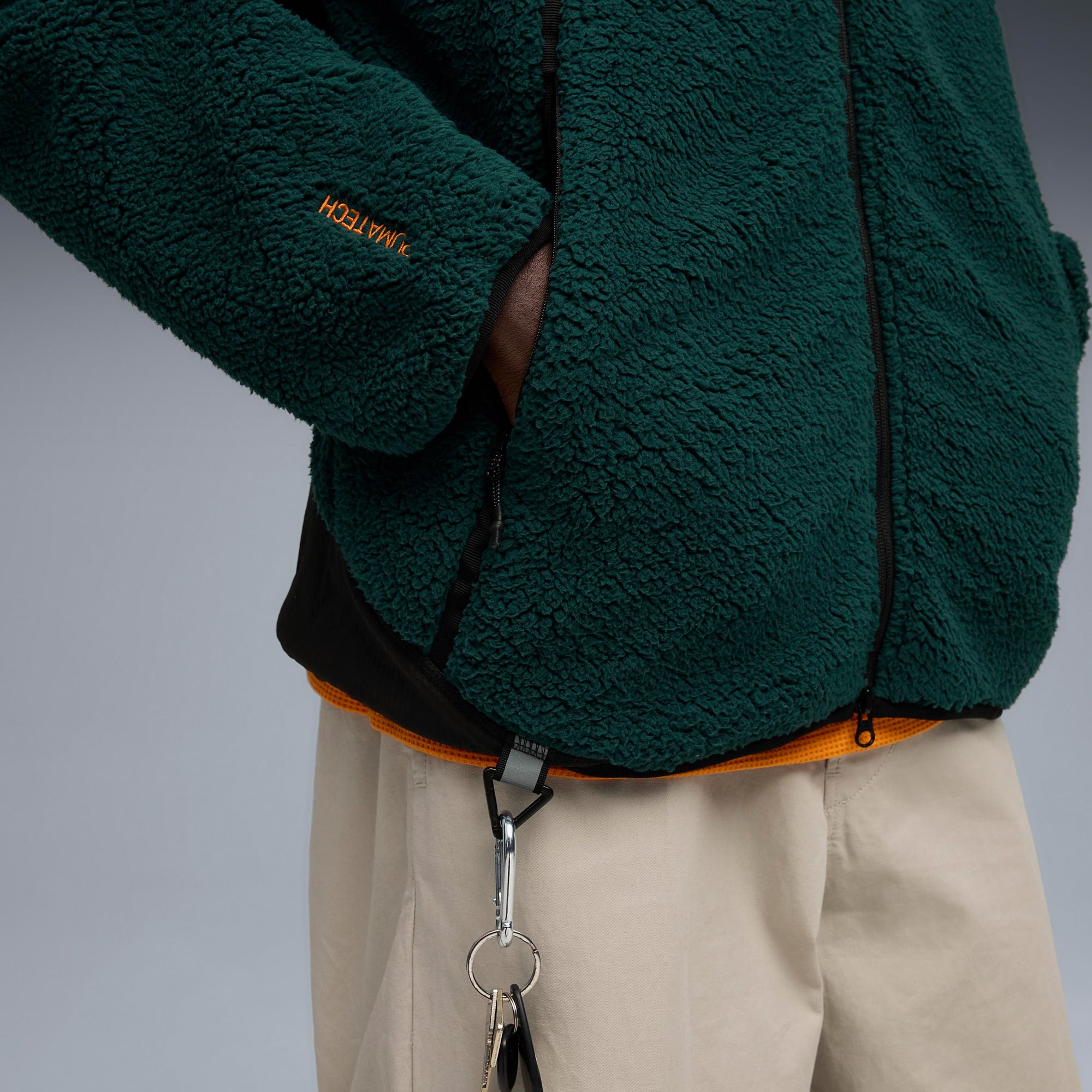  Puma TECH Soft Tech  Erkek Yeşil Ceket