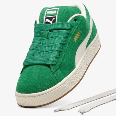  Puma Suede XL Unisex Yeşil Spor Ayakkabı