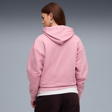  Puma Essential Small No. 1 Logo  Kadın Pembe Sweatshirt