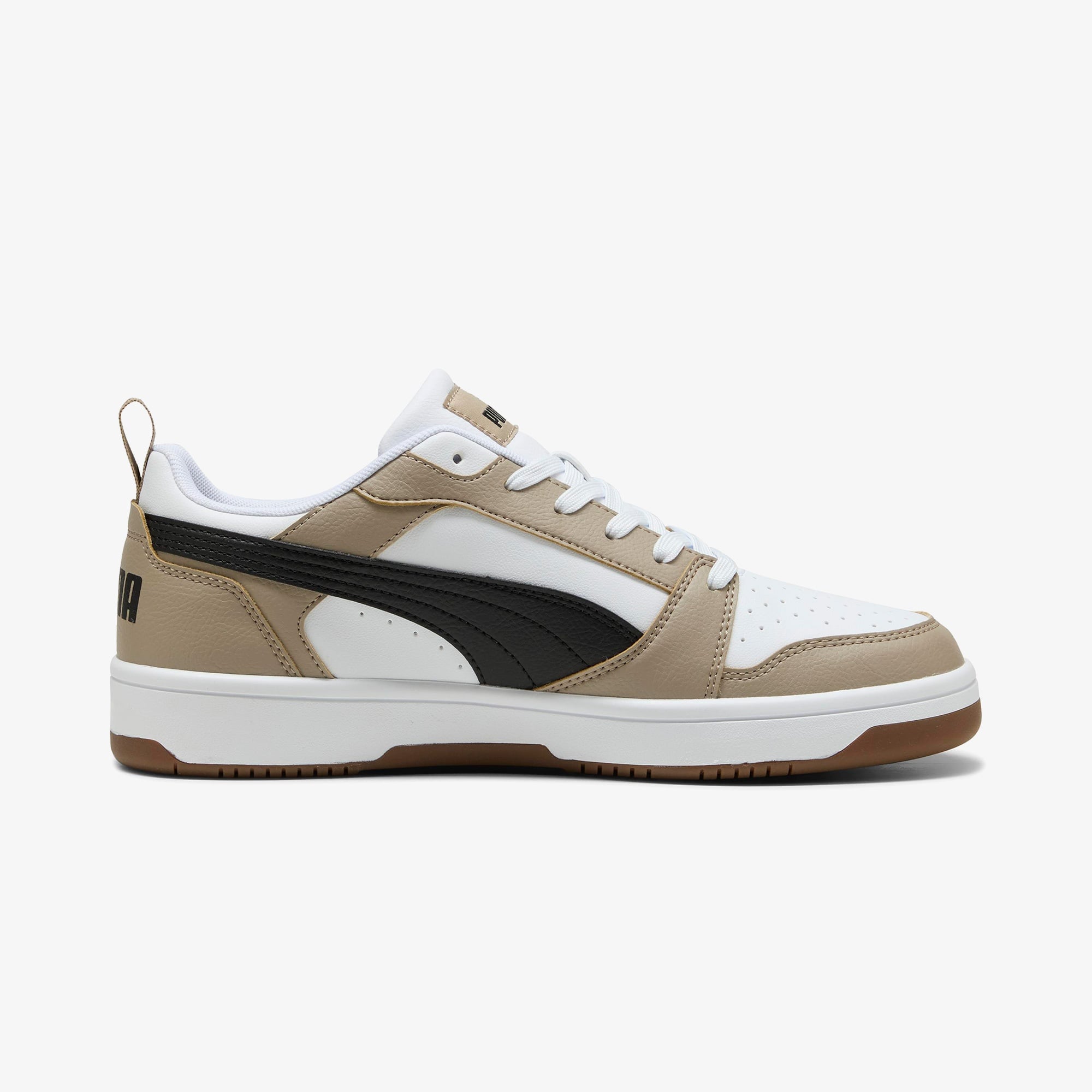 Puma Rebound v6 Low Unisex Bej Spor Ayakkabı