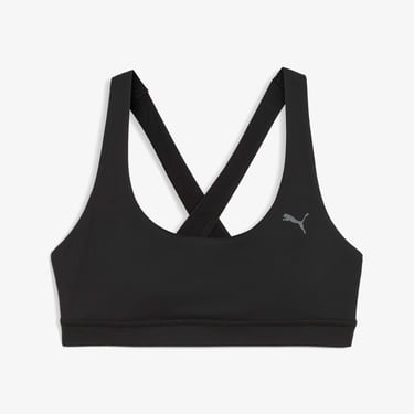  Puma Cloudspun Mid Kadın Siyah Bra