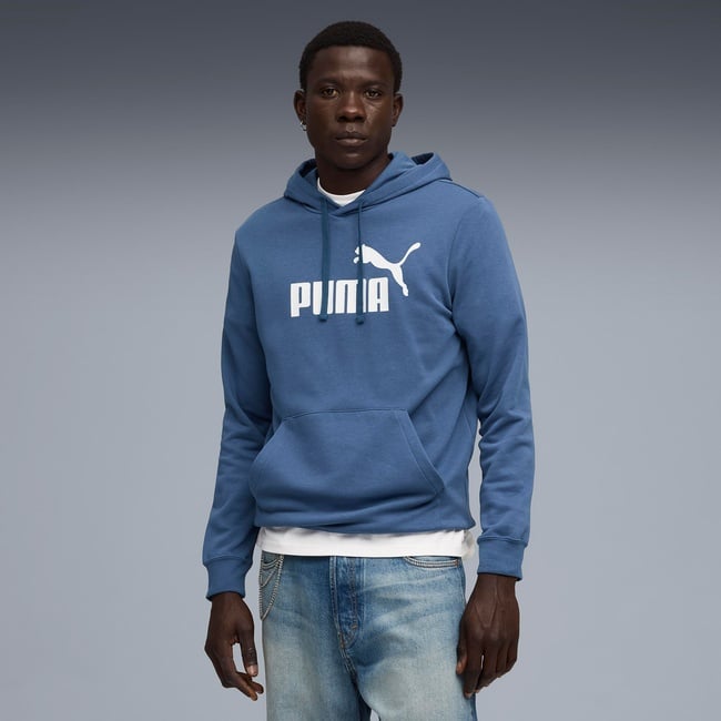  Puma Essential No. 1 Logo  Erkek Koyu Mavi Sweatshirt