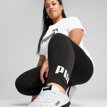  Puma Essential No. 1 Logo Leggings Kadın Siyah Tayt