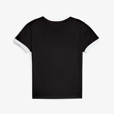  Puma T7 Slim  Kadın Siyah T-Shirt