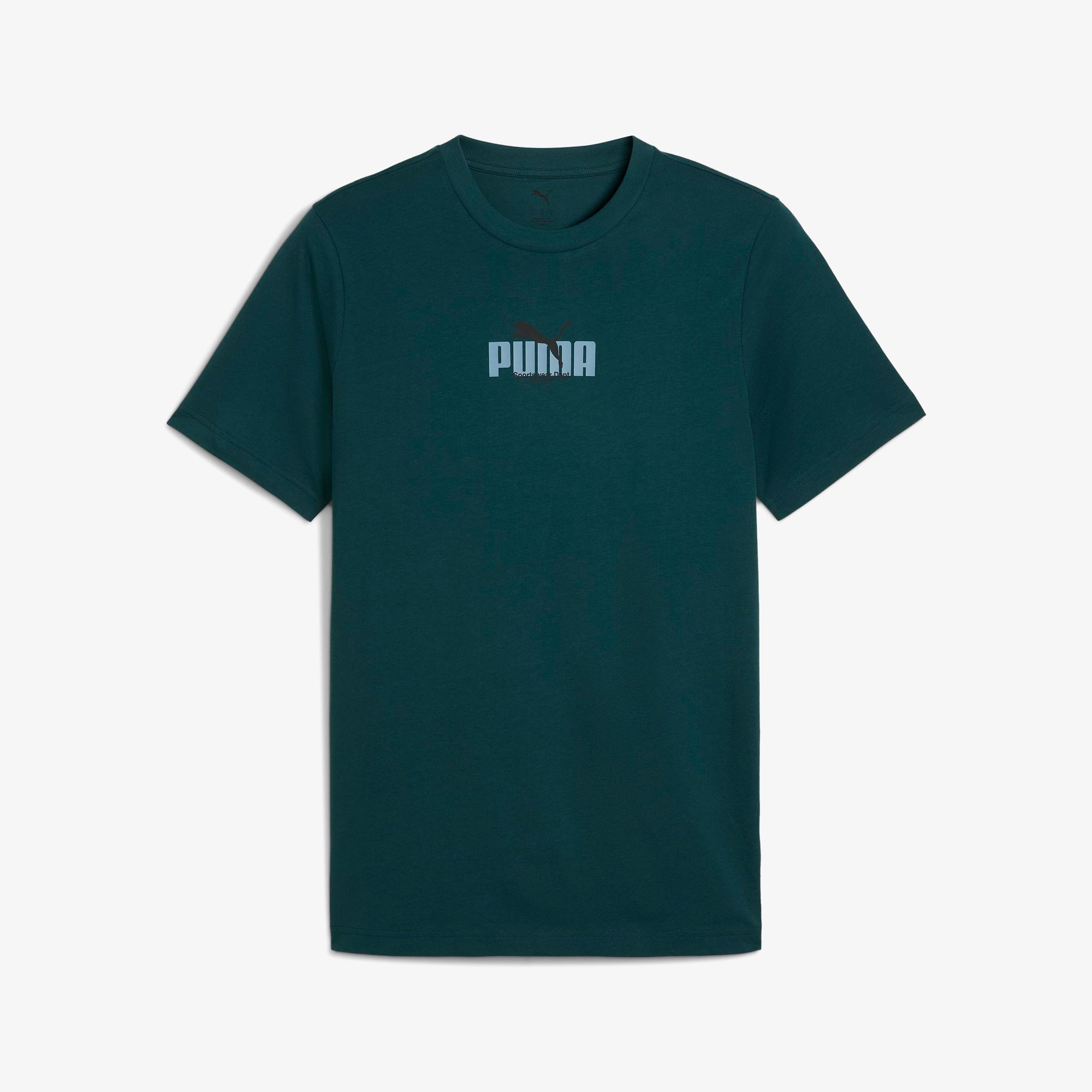  Puma Graphic  Erkek Yeşil T-Shirt