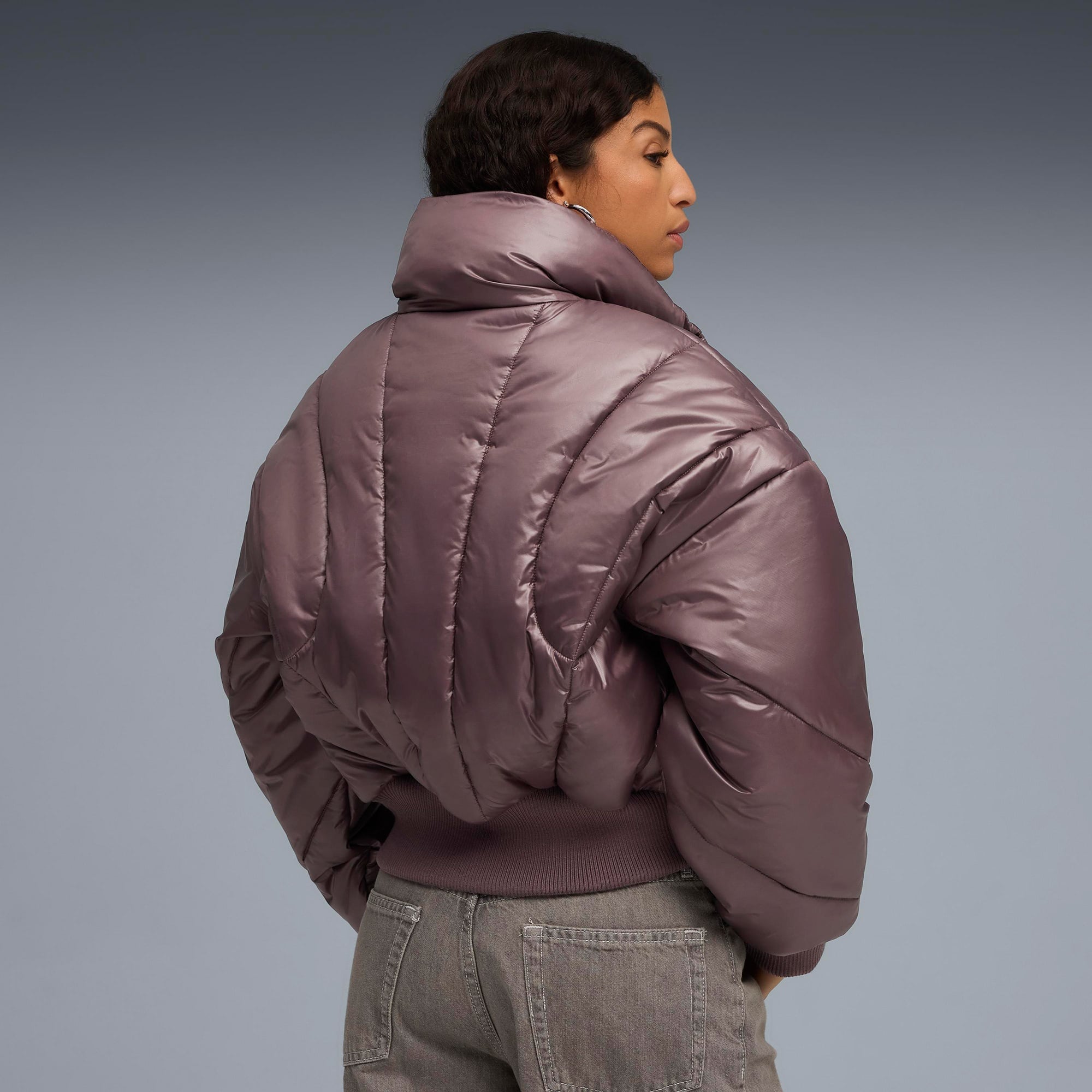 Puma Dare to Puffer Kadın Bordo Mont