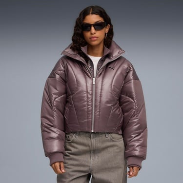  Puma Dare to Puffer Kadın Bordo Mont