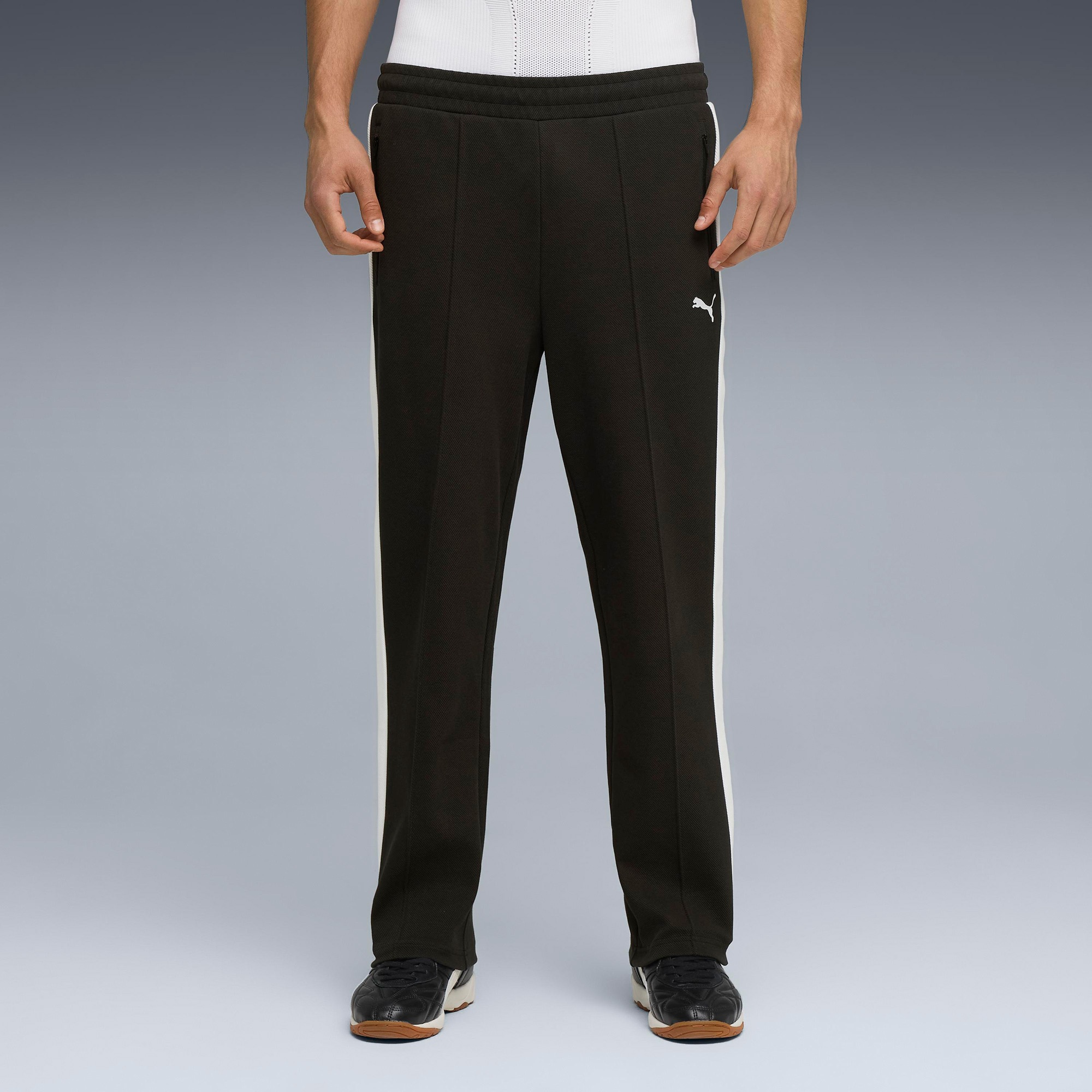 Puma T7 Relaxed Track s Unisex Siyah Eşofman Altı