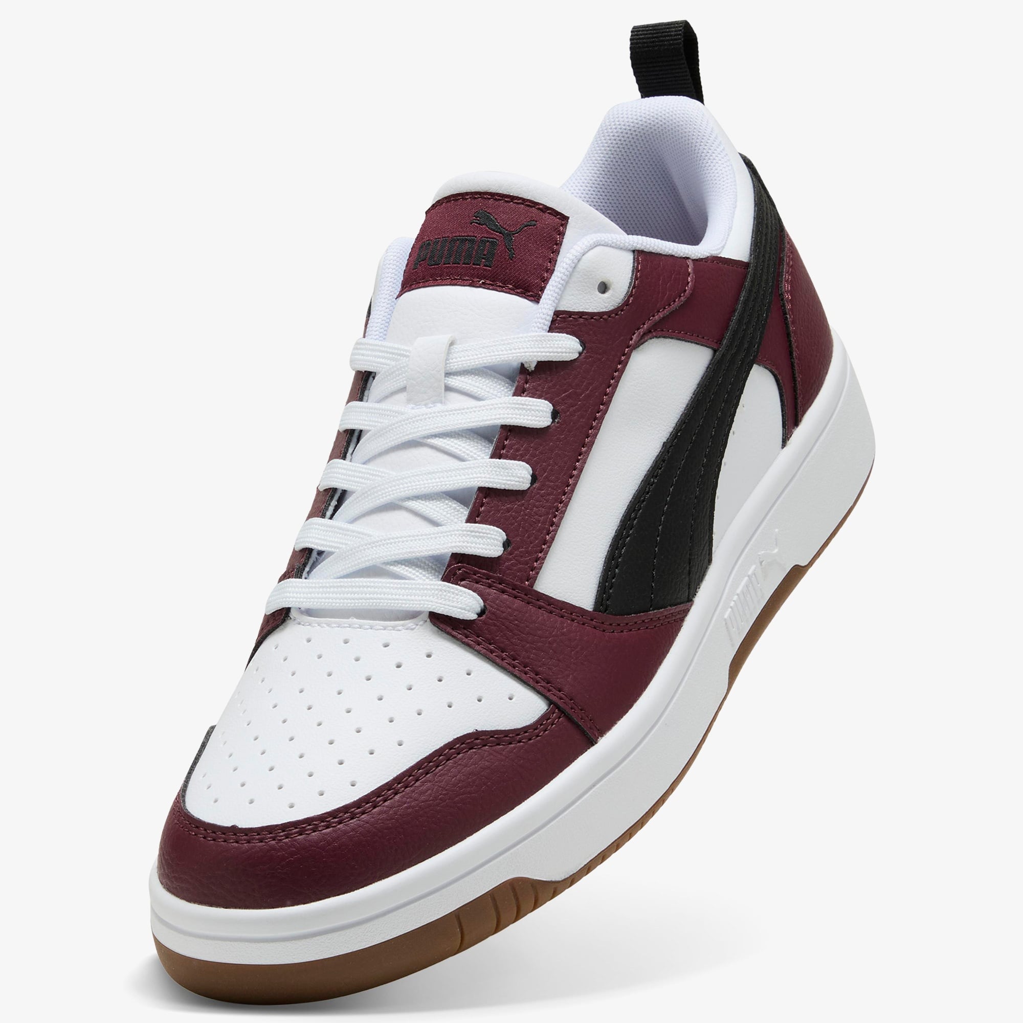 Puma Rebound v6 Low Unisex Bordo Spor Ayakkabı