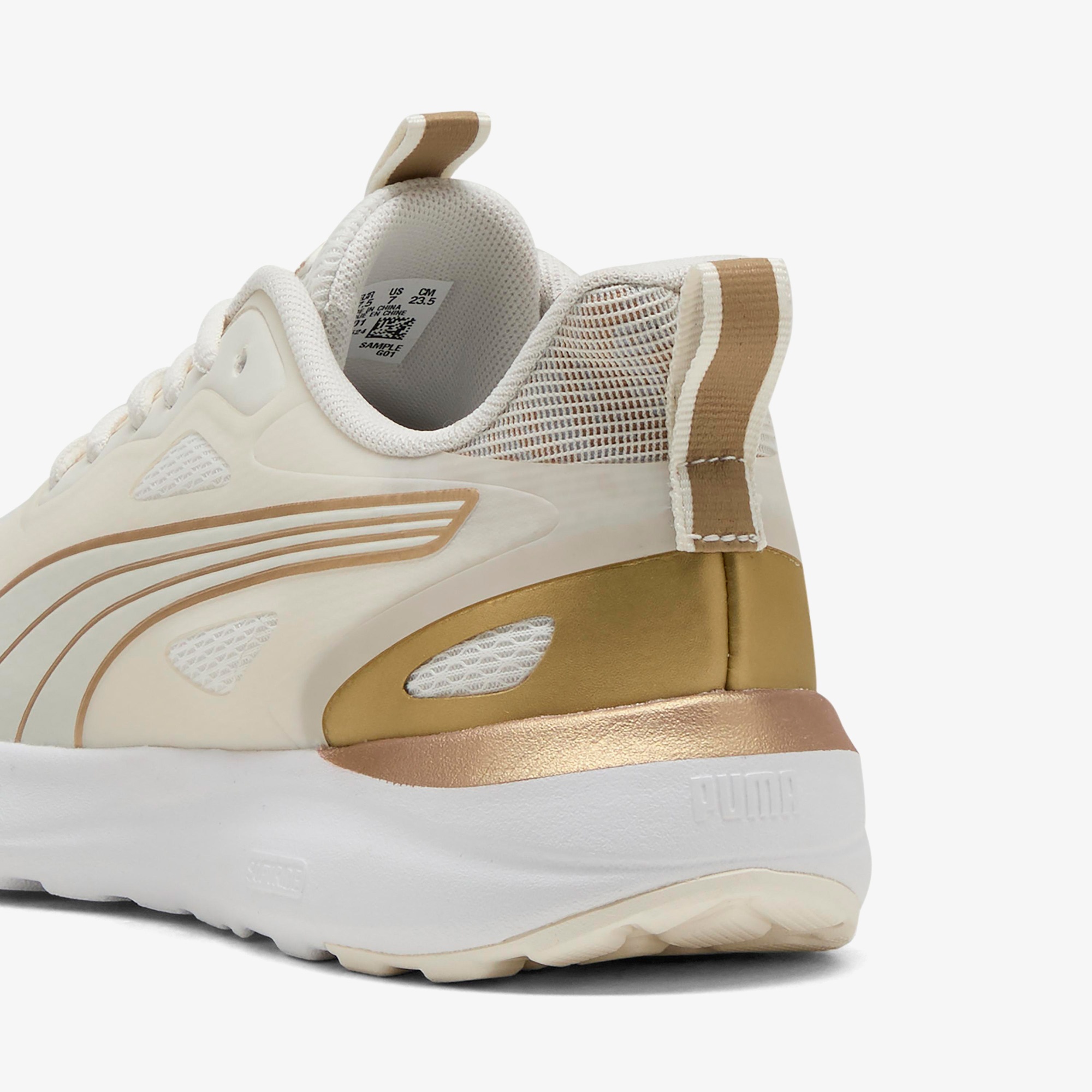 Puma Softride Cosmic St Sliptech Kadın Bej Spor Ayakkabı