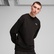 Puma Wardrobe Essential Relaxed Crew Erkek Siyah Sweatshirt