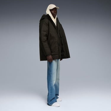  Puma Protective Hooded Down Parka Erkek Siyah Mont