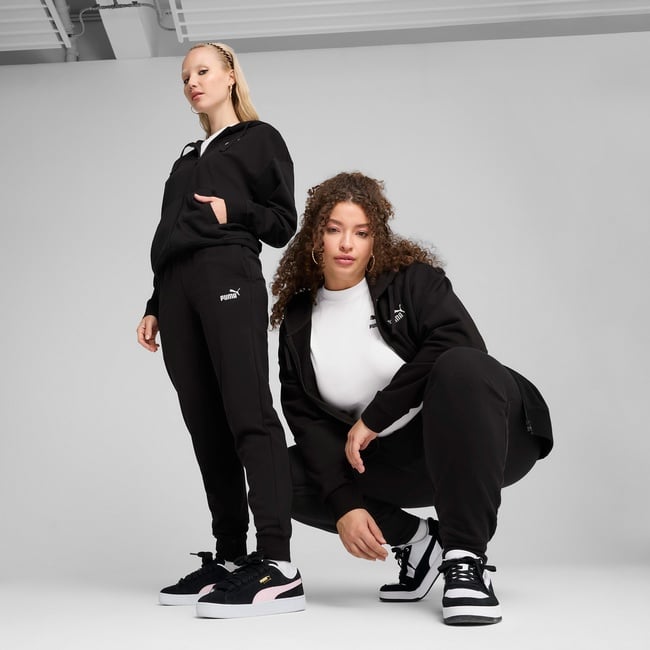  Puma Essential No. 1 Logo Sweats Kadın Siyah Eşofman Altı