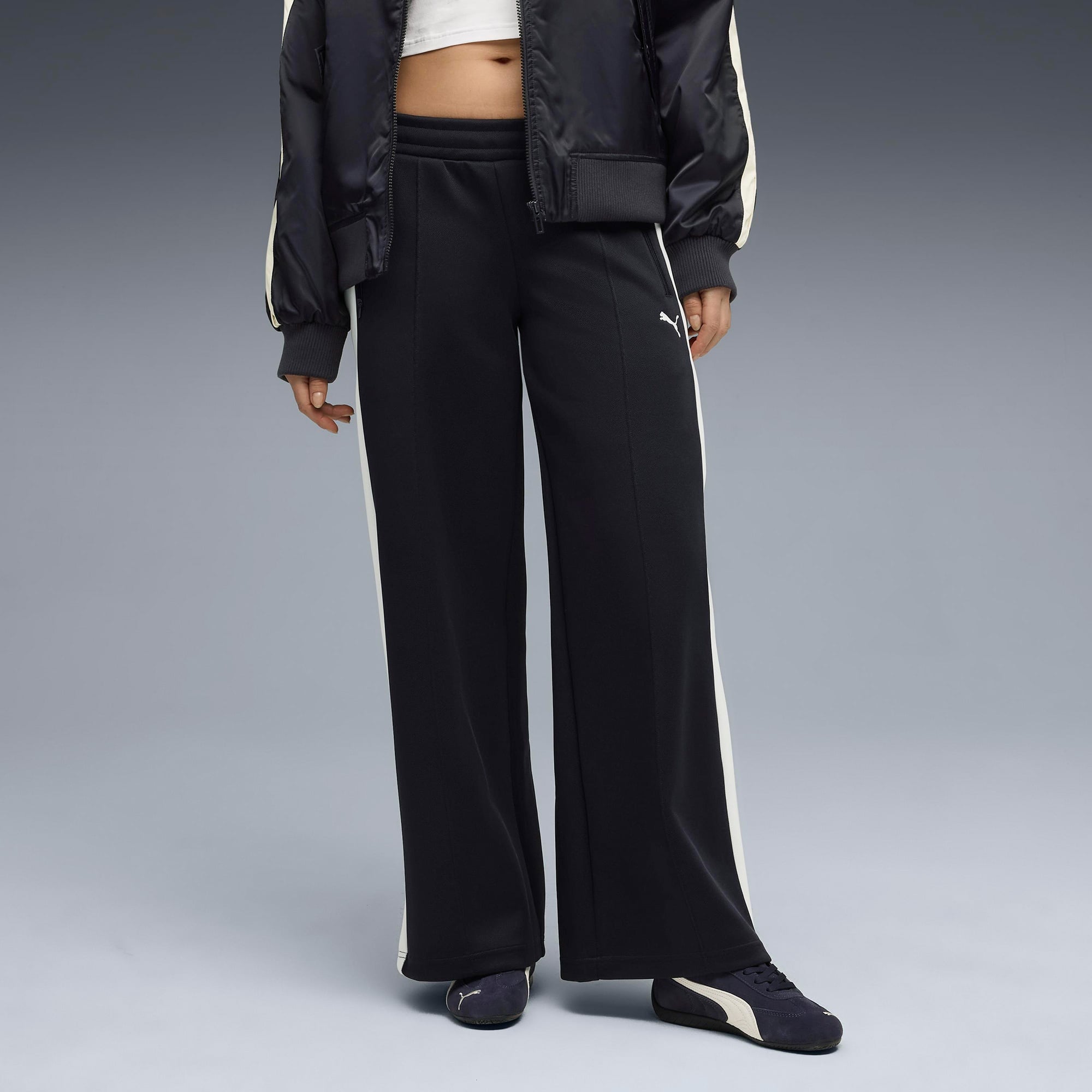 Puma T7 Low Rise Track s Kadın Lacivert Eşofman Altı